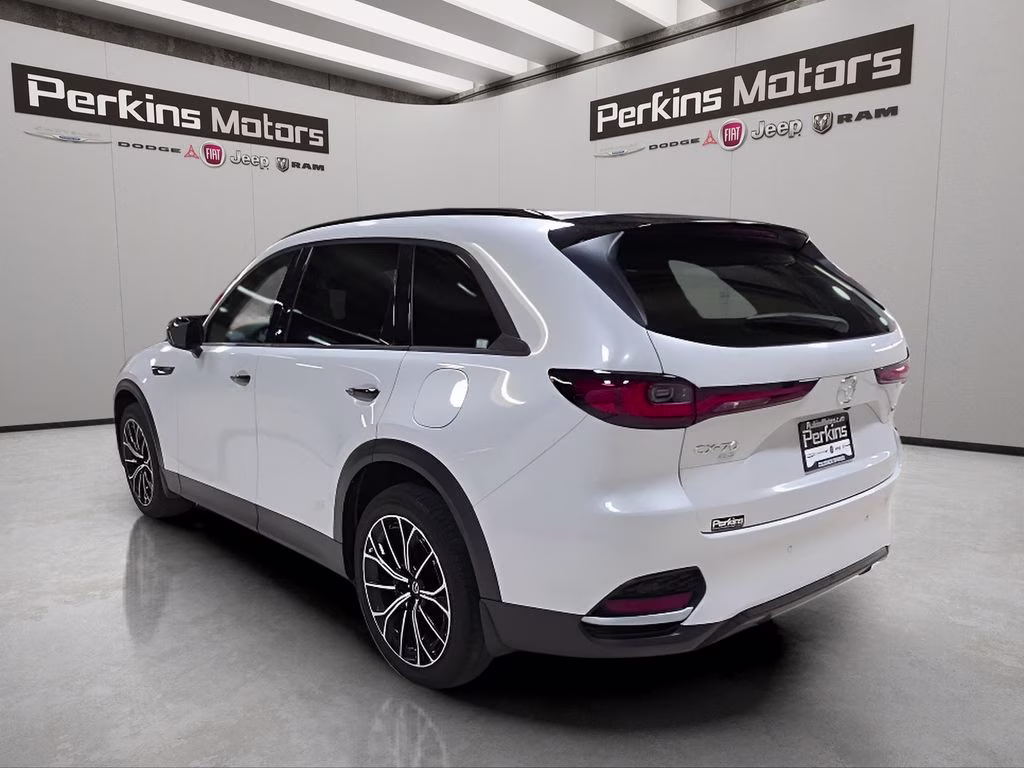 2025 Rhodium White Premium Mazda CX-70 PHEV Premium AWD SUV