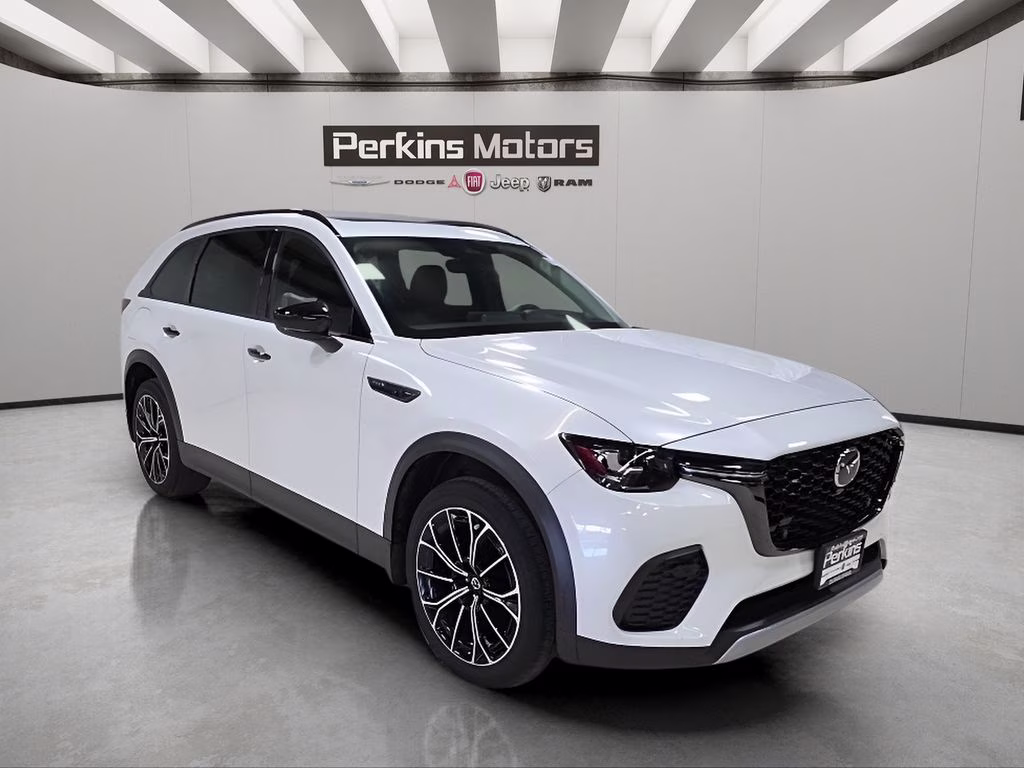 2025 Rhodium White Premium Mazda CX-70 PHEV Premium AWD SUV