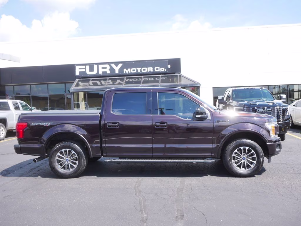 2020 Red Ford F-150 XLT 4X4 Truck