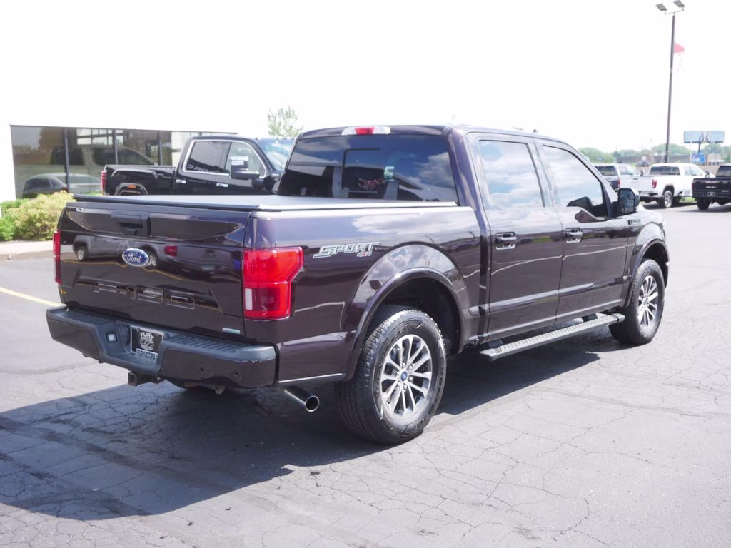 2020 Red Ford F-150 XLT 4X4 Truck