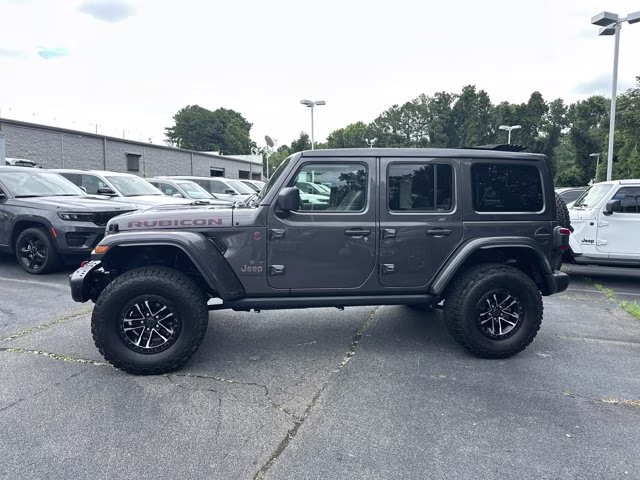 2025 Granite Crystal Metallic Clearcoat Jeep Wrangler Rubicon X 4X4 Convertible