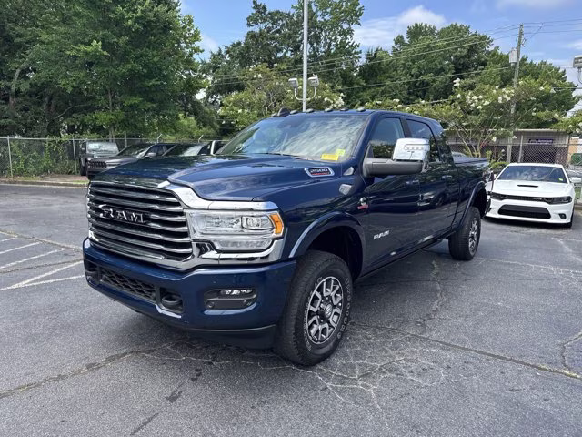 2024 Patriot Blue Pearlcoat Ram 2500 Longhorn 4X4 Truck