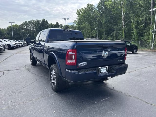 2024 Patriot Blue Pearlcoat Ram 2500 Longhorn 4X4 Truck