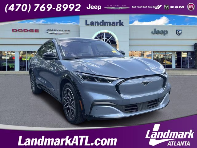 2024 Vapor Blue Ford Mustang Mach-E Premium RWD SUV