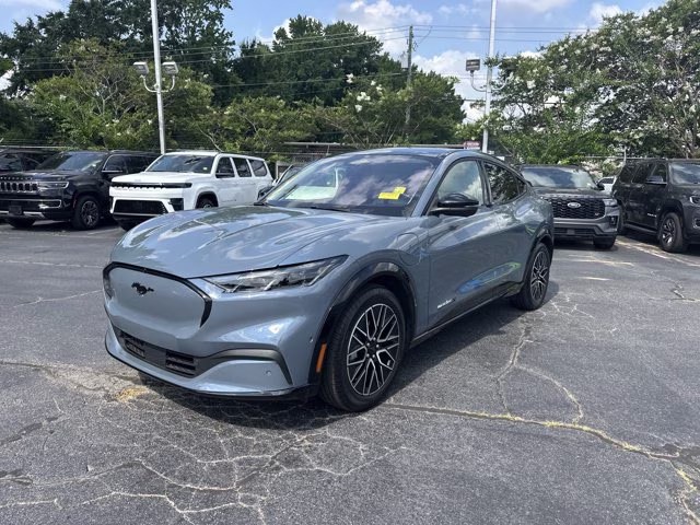 2024 Vapor Blue Ford Mustang Mach-E Premium RWD SUV