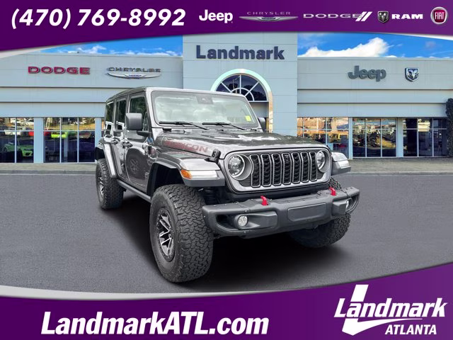 2025 Granite Crystal Metallic Clearcoat Jeep Wrangler Rubicon X 4X4 Convertible