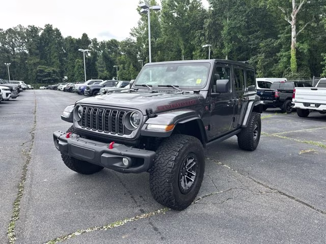 2025 Granite Crystal Metallic Clearcoat Jeep Wrangler Rubicon X 4X4 Convertible