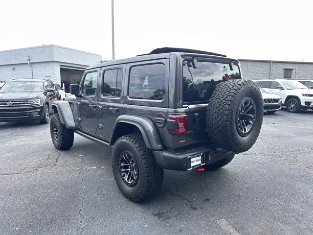 2025 Granite Crystal Metallic Clearcoat Jeep Wrangler Rubicon X 4X4 Convertible
