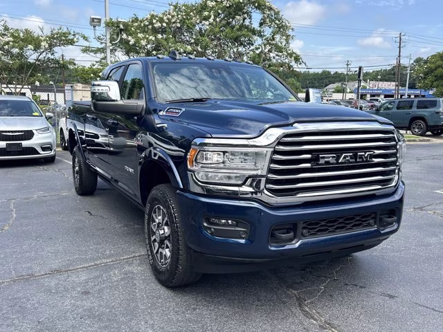 2024 Patriot Blue Pearlcoat Ram 2500 Longhorn 4X4 Truck