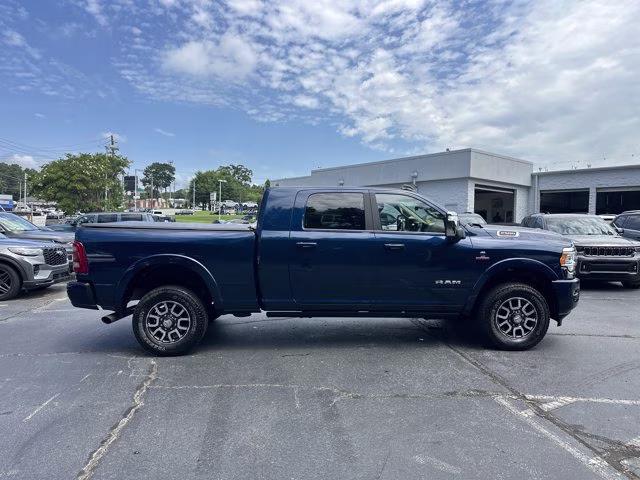 2024 Patriot Blue Pearlcoat Ram 2500 Longhorn 4X4 Truck