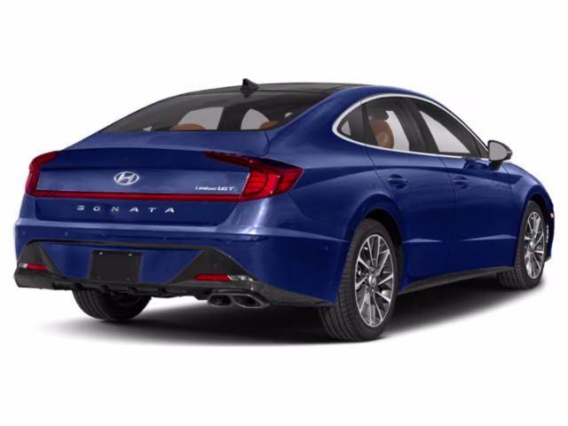 2023 Carbon Blue Hyundai Sonata Limited FWD Sedan