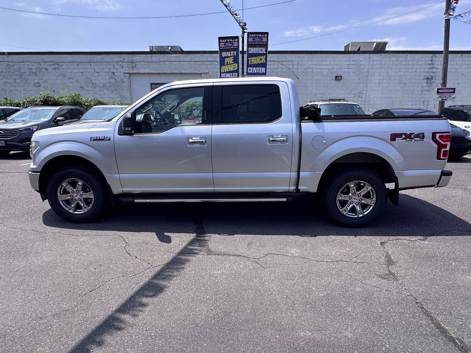 2018 Ingot Silver Metallic Ford F-150 XLT 4WD SuperCrew 5.5' Box 4X4 Truck