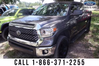 2019 Gray Toyota Tundra 4WD SR5 4X4 Truck