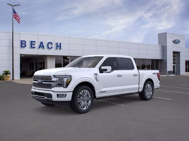 2026 White Metallic Ford F-150 Platinum 4X4 Truck