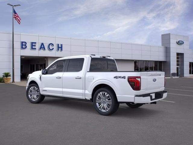 2026 White Metallic Ford F-150 Platinum 4X4 Truck