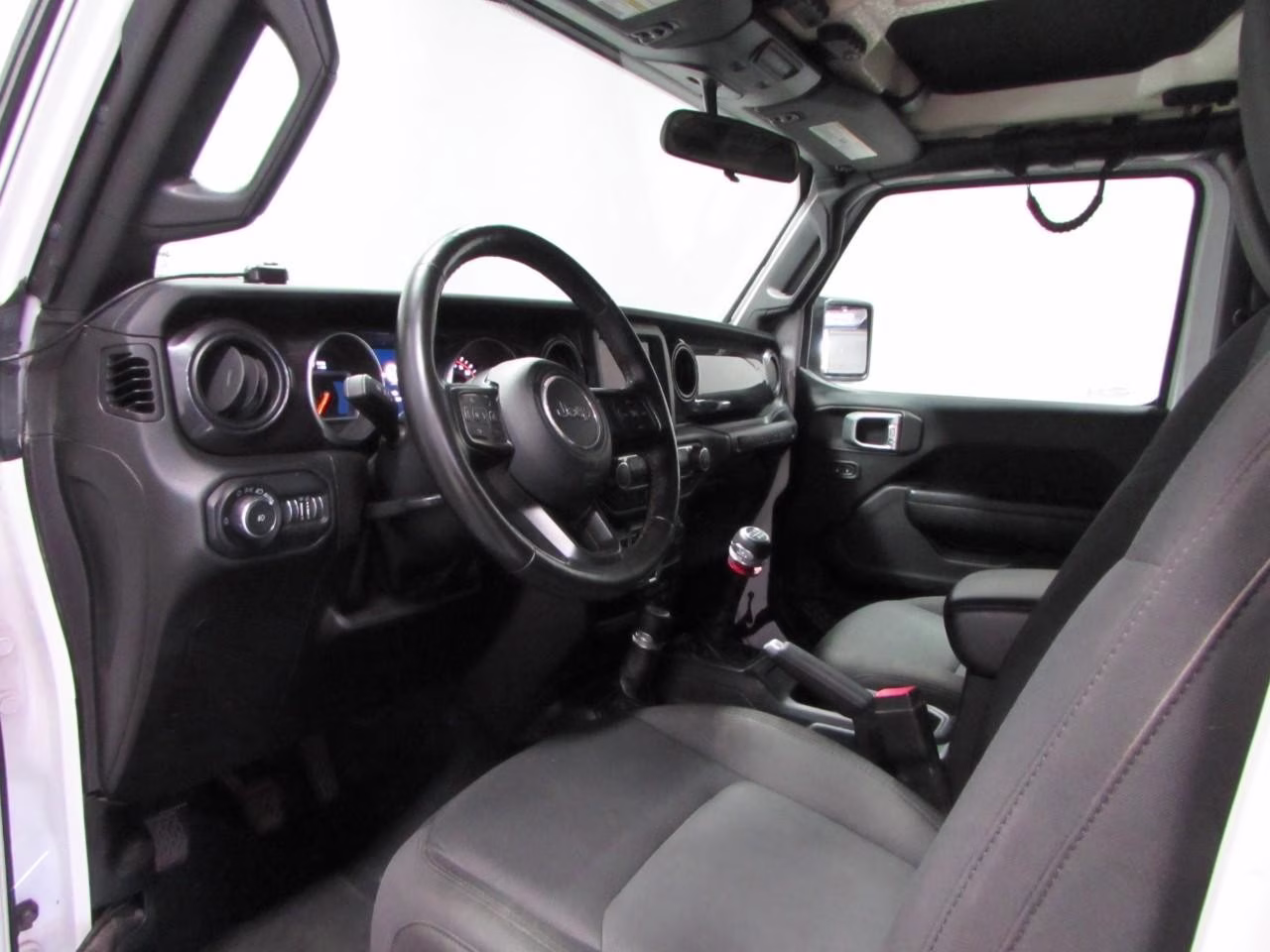 2021 Bright White Clearcoat Jeep Wrangler Unlimited Sport Altitude 4X4 SUV