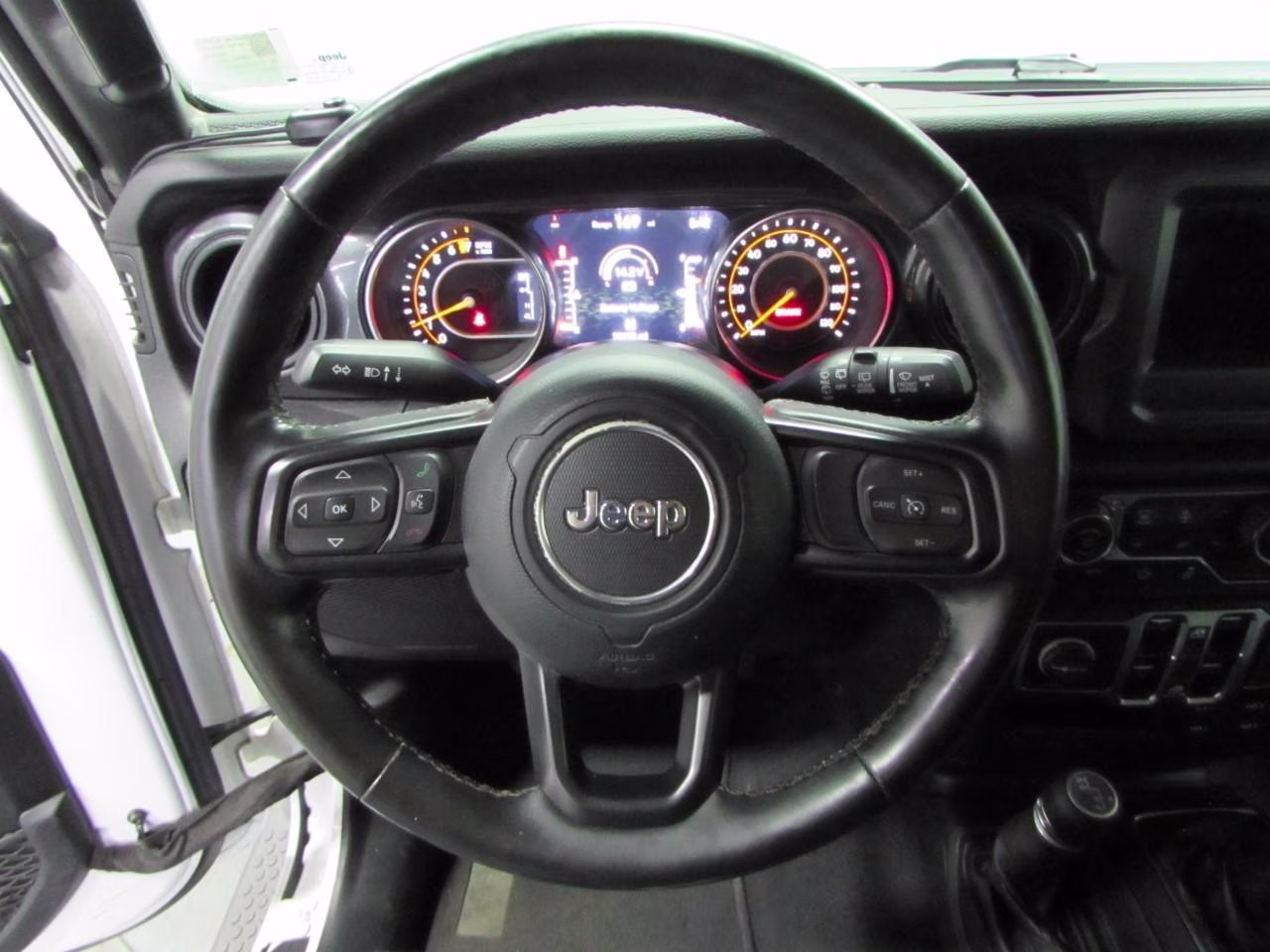 2021 Bright White Clearcoat Jeep Wrangler Unlimited Sport Altitude 4X4 SUV