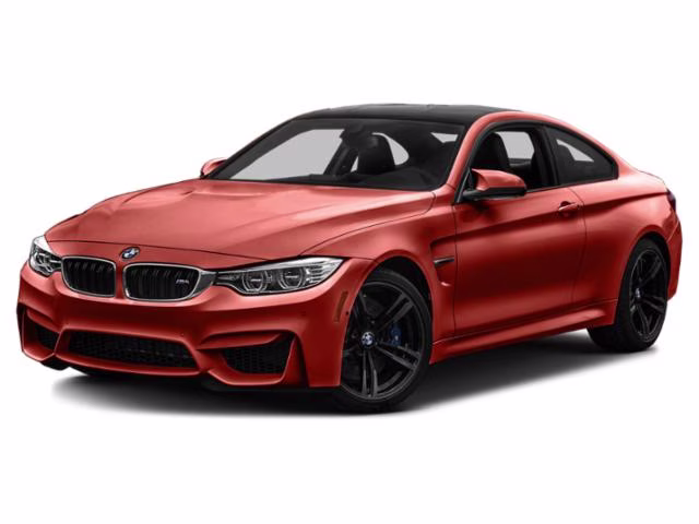 2015 Orange Metallic BMW M4 Base RWD Coupe
