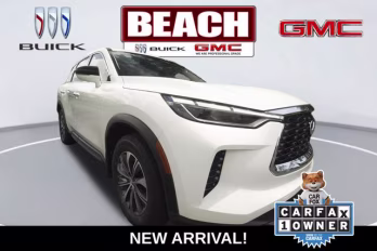 2024 Glacier White INFINITI QX60 PURE FWD SUV