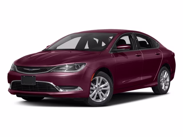 2016 Velvet Red Pearlcoat Chrysler 200 Limited FWD Sedan