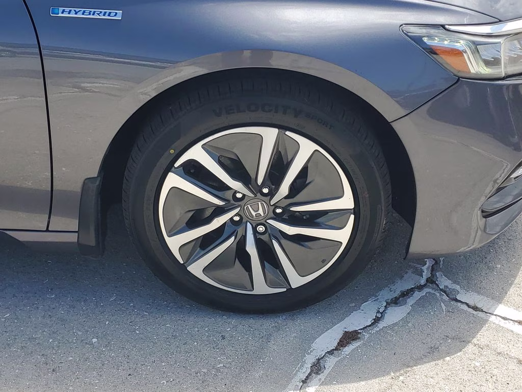 2020 Gray Honda Accord Hybrid EX FWD Sedan