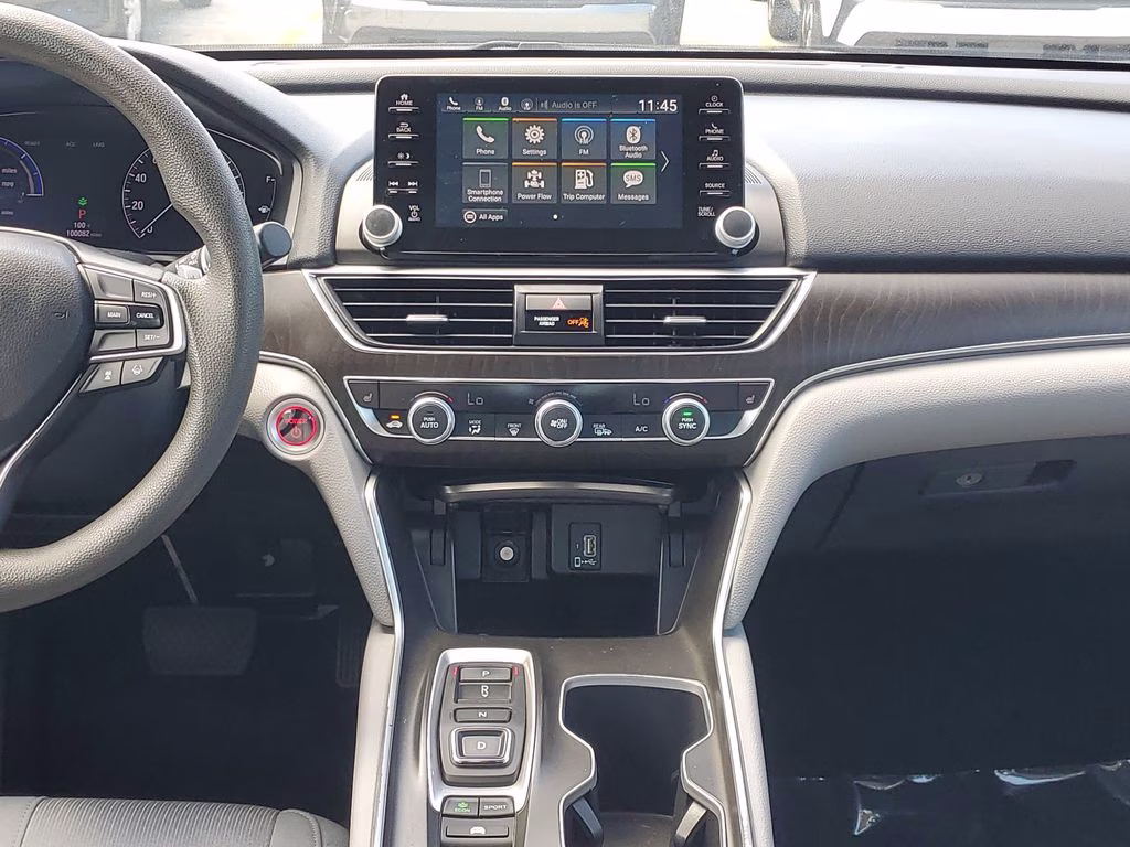 2020 Gray Honda Accord Hybrid EX FWD Sedan