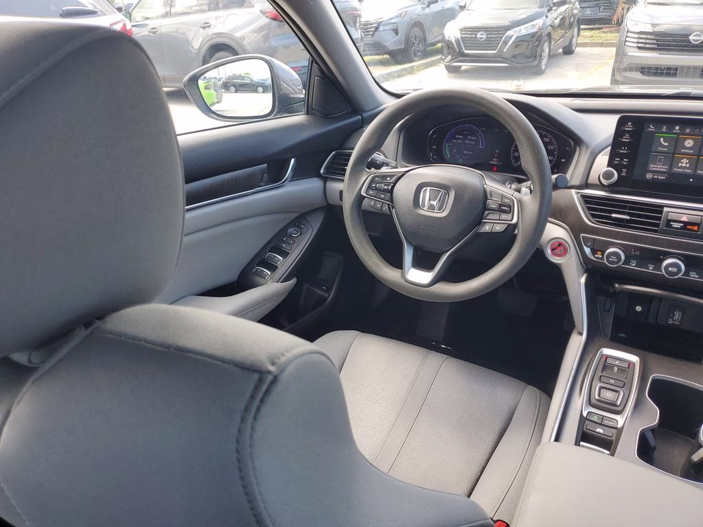 2020 Gray Honda Accord Hybrid EX FWD Sedan