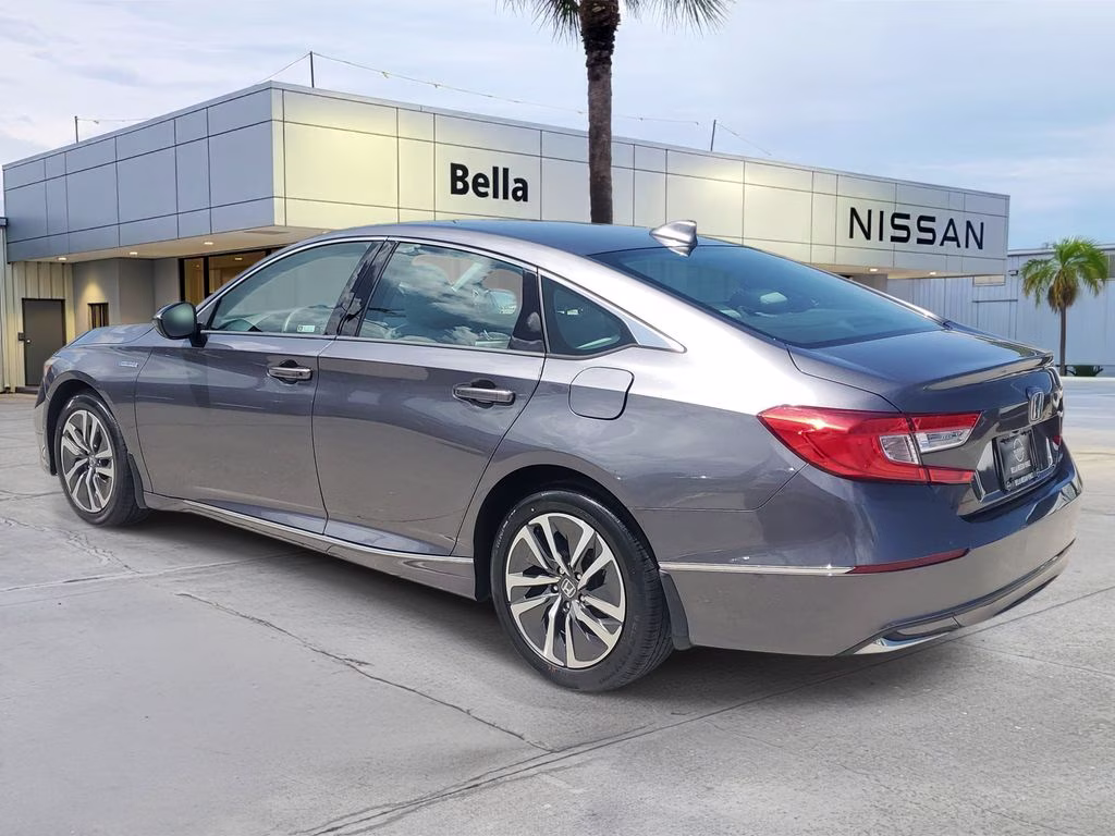 2020 Gray Honda Accord Hybrid EX FWD Sedan