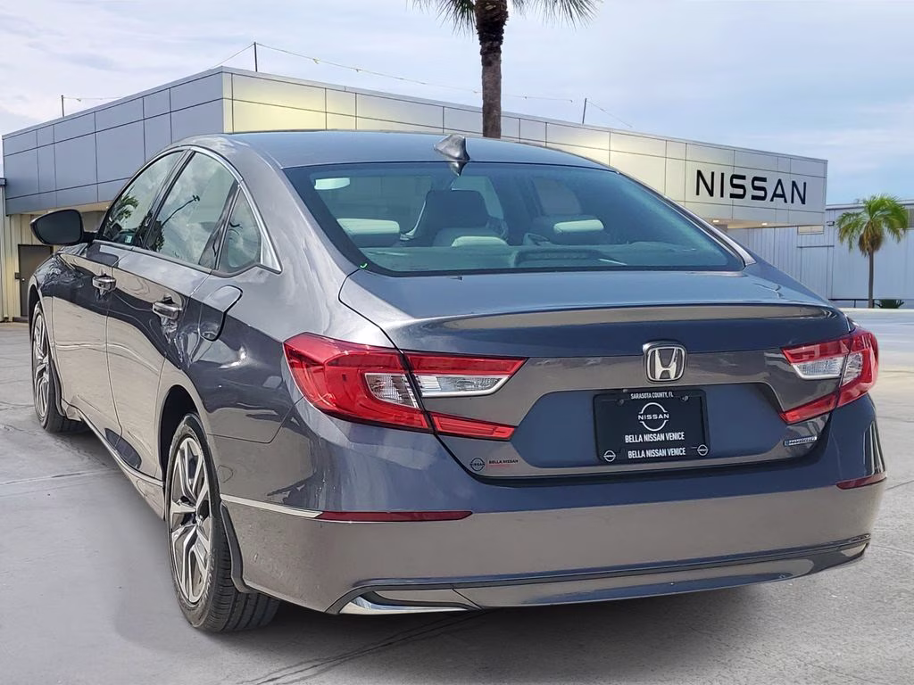 2020 Gray Honda Accord Hybrid EX FWD Sedan
