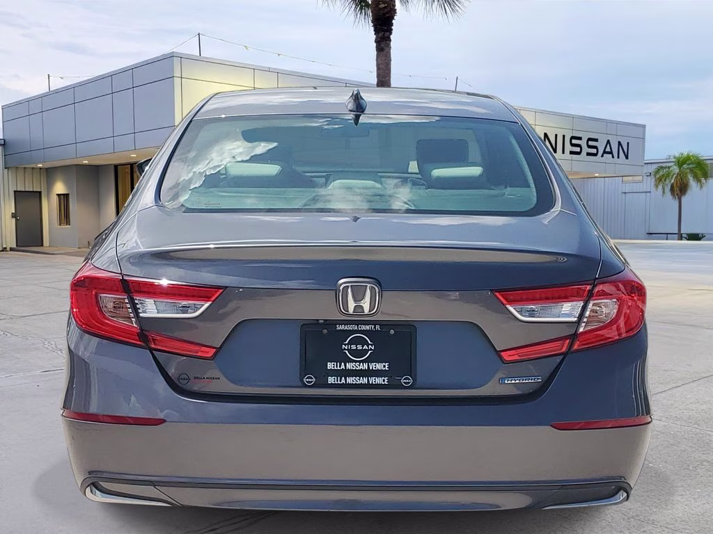 2020 Gray Honda Accord Hybrid EX FWD Sedan