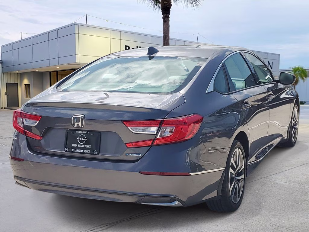 2020 Gray Honda Accord Hybrid EX FWD Sedan