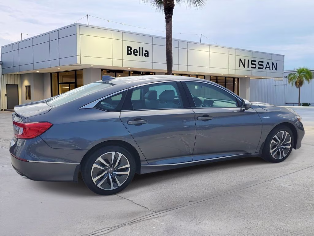 2020 Gray Honda Accord Hybrid EX FWD Sedan