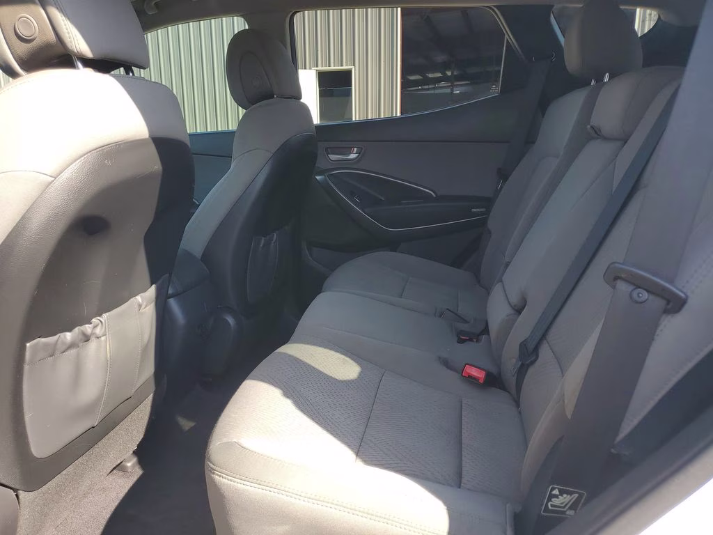 2017 Frost White Pearl Hyundai Santa Fe Sport 2.4 Base FWD SUV