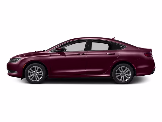 2016 Velvet Red Pearlcoat Chrysler 200 Limited FWD Sedan