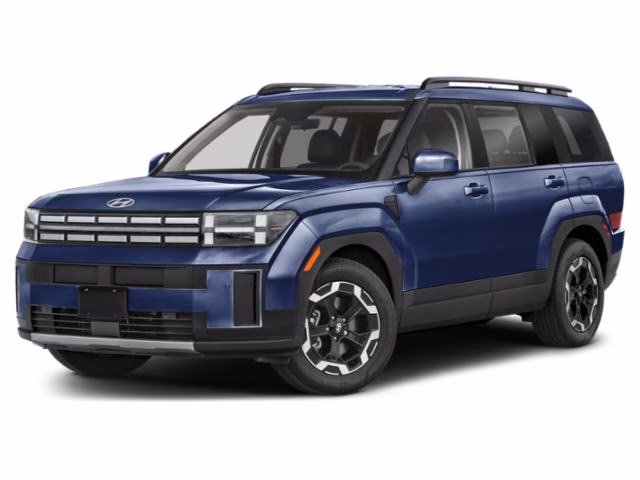 2025 Atlantis Blue Hyundai Santa Fe SEL FWD SUV