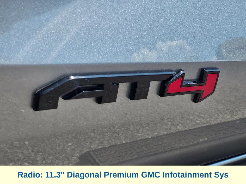 2025 Sterling Metallic GMC Canyon AT4 4X4 Truck