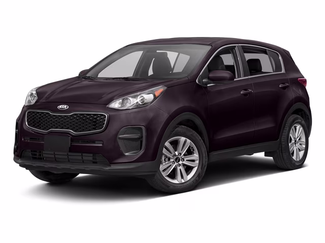 2017 Black Cherry Kia Sportage LX AWD SUV
