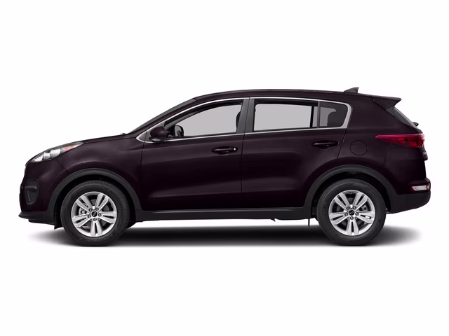 2017 Black Cherry Kia Sportage LX AWD SUV