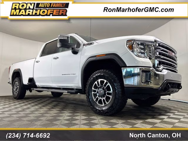 2023 Summit White GMC Sierra 3500HD SLT 4X4 Truck