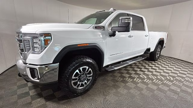 2023 Summit White GMC Sierra 3500HD SLT 4X4 Truck