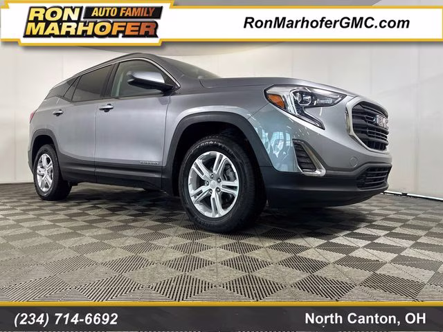 2020 Satin Steel Metallic GMC Terrain SLE AWD SUV