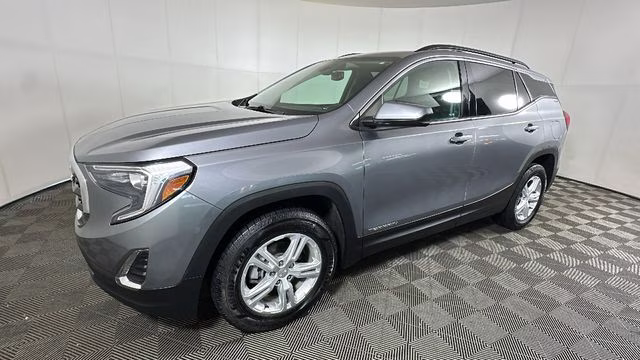 2020 Satin Steel Metallic GMC Terrain SLE AWD SUV