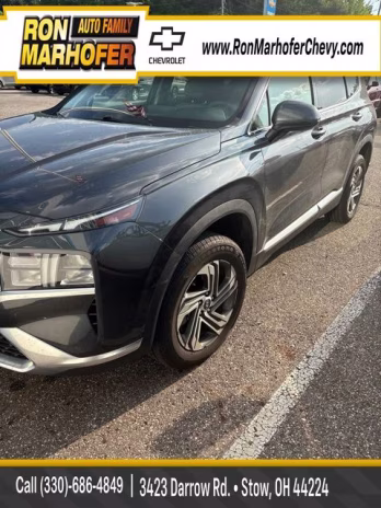 2022 Portofino Gray Hyundai Santa Fe SEL AWD SUV