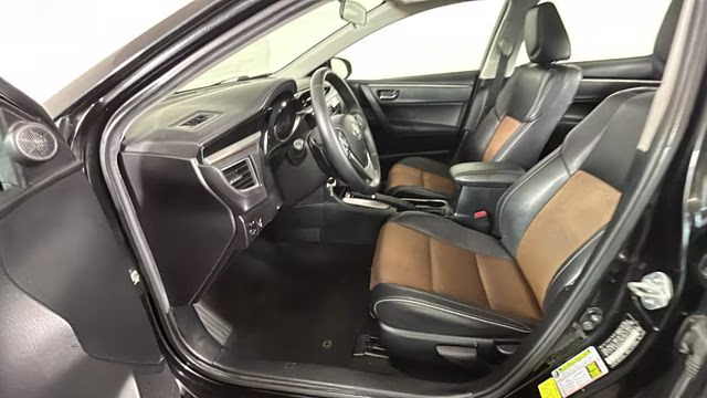 2015 Black Sand Toyota Corolla S Plus FWD Sedan