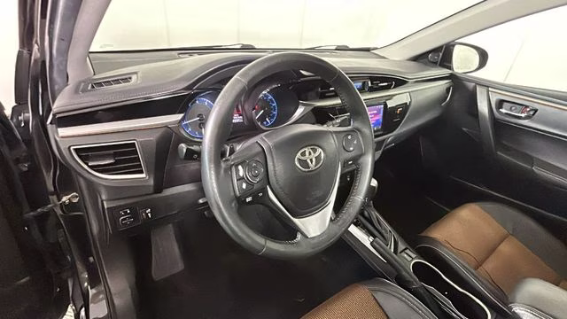 2015 Black Sand Toyota Corolla S Plus FWD Sedan