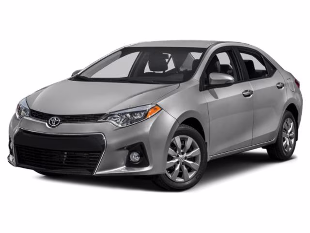2015 Classic Silver Metallic Toyota Corolla S Plus FWD Sedan