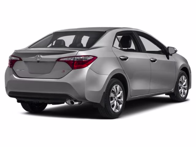 2015 Classic Silver Metallic Toyota Corolla S Plus FWD Sedan
