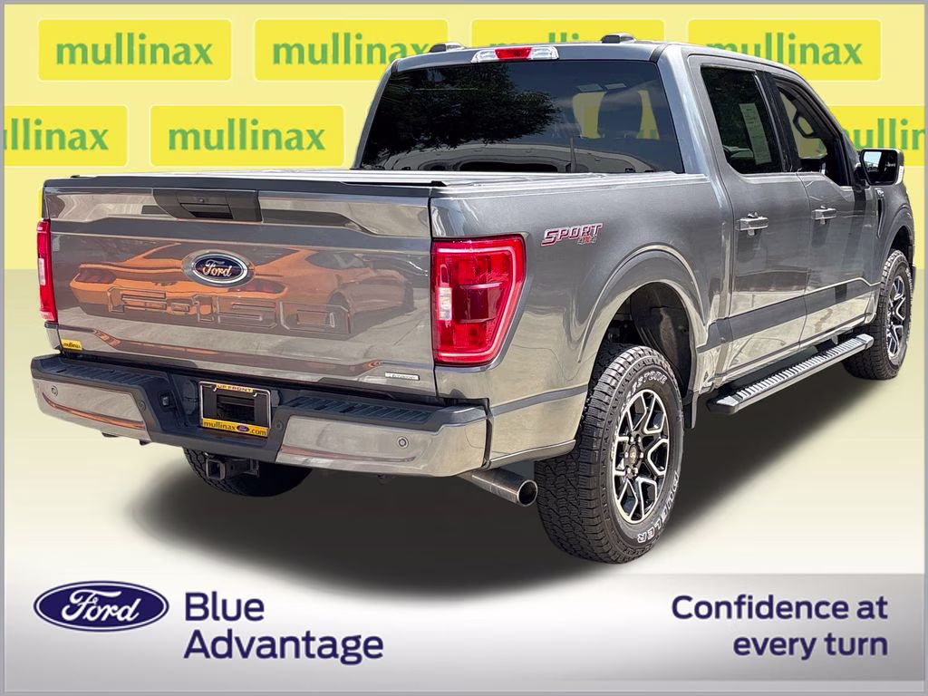 2021 Gray Metallic Ford F-150 XLT 4X4 Truck