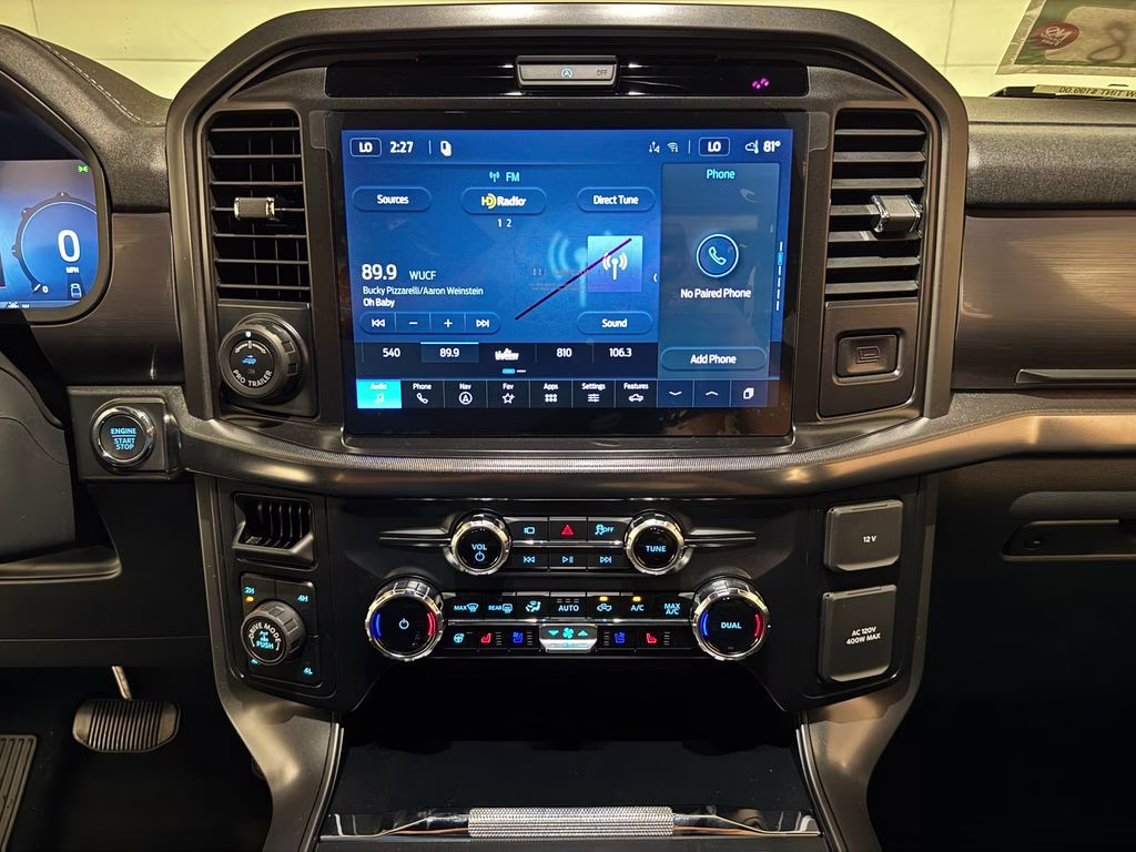 2026 Agate Black Metallic Ford F-150 Lariat 4X4 Truck