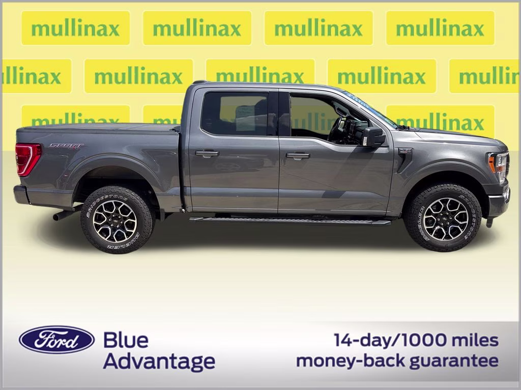 2021 Gray Metallic Ford F-150 XLT 4X4 Truck